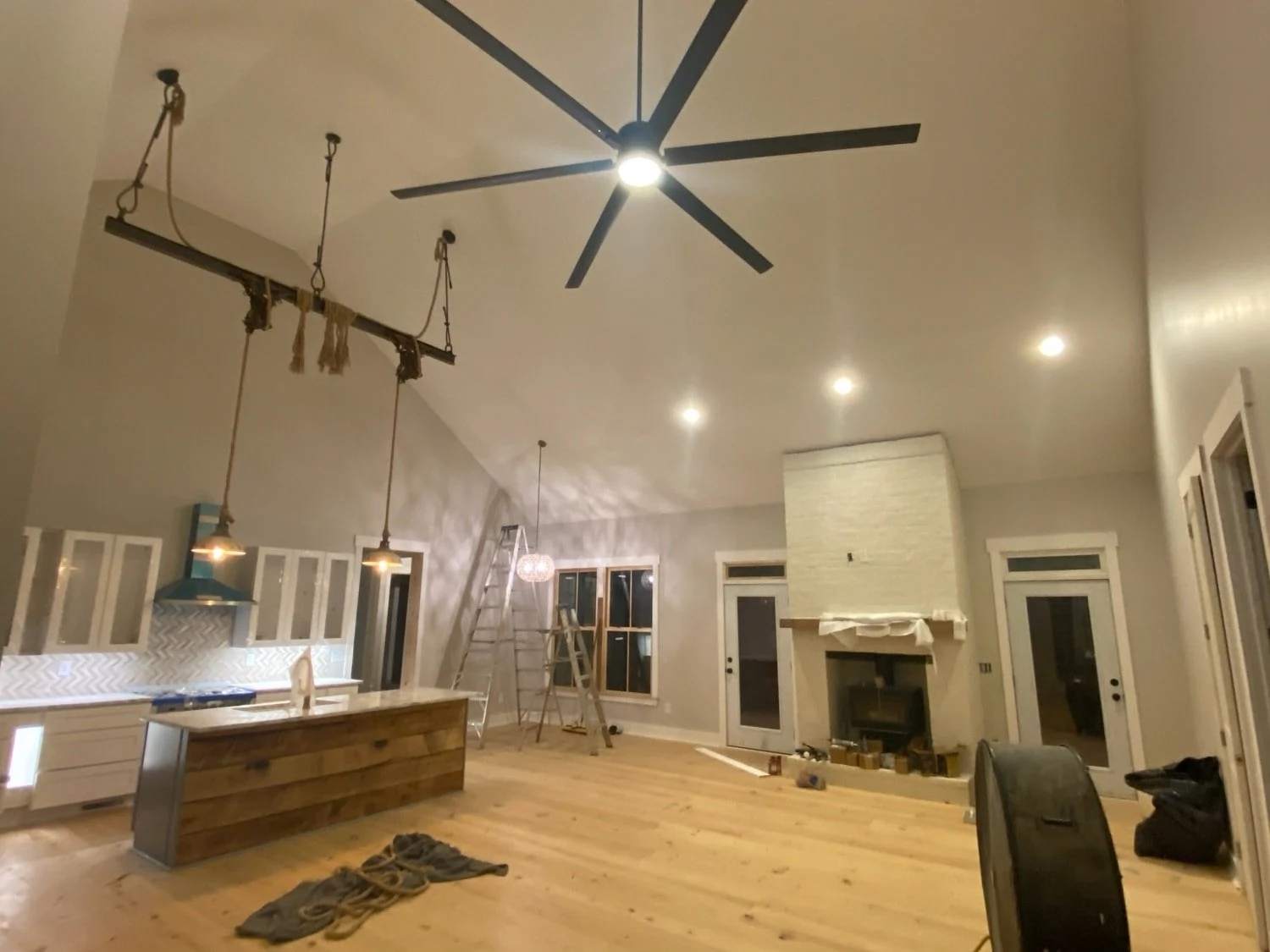 Luxury home renovation in Alpharetta featuring custom cabinetry and premium flooring